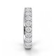 Diamond Anniversary Band 1 ct tw Round-cut 14K White Gold